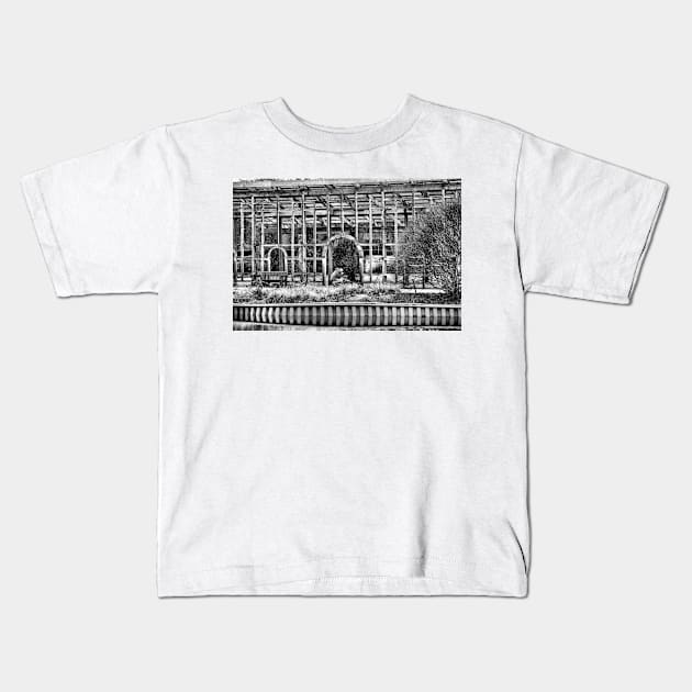 The Focused Photographer Kids T-Shirt by bgaynor